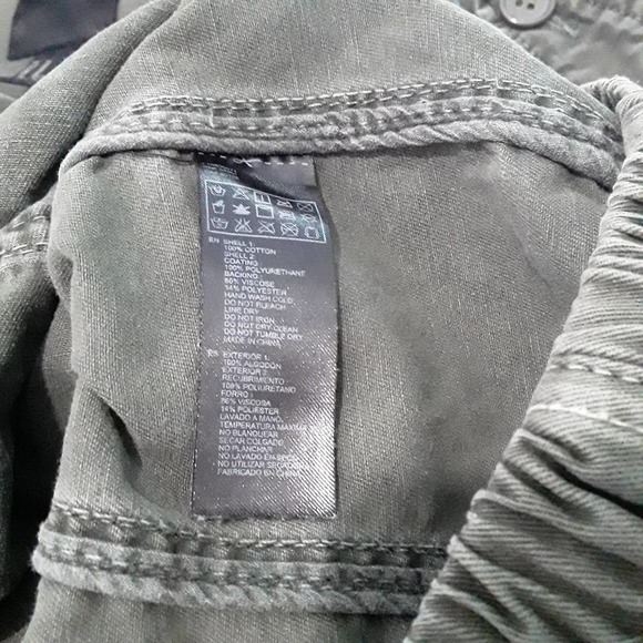 Forever 21 Rhinestone embellished Utility Jacket M - Picture 7 of 10